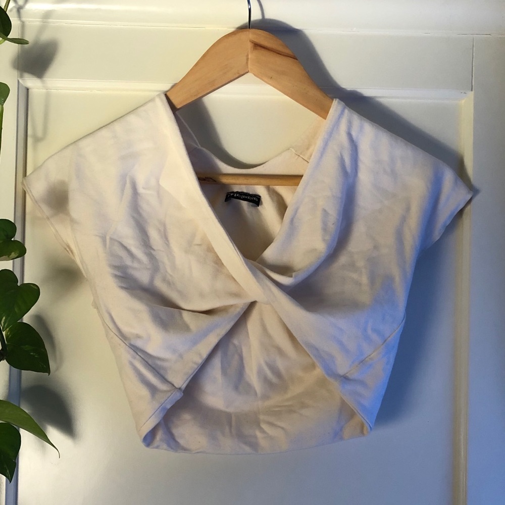 Cross Cream Top